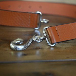 Rag & Bone Swinger belt with snake clasp